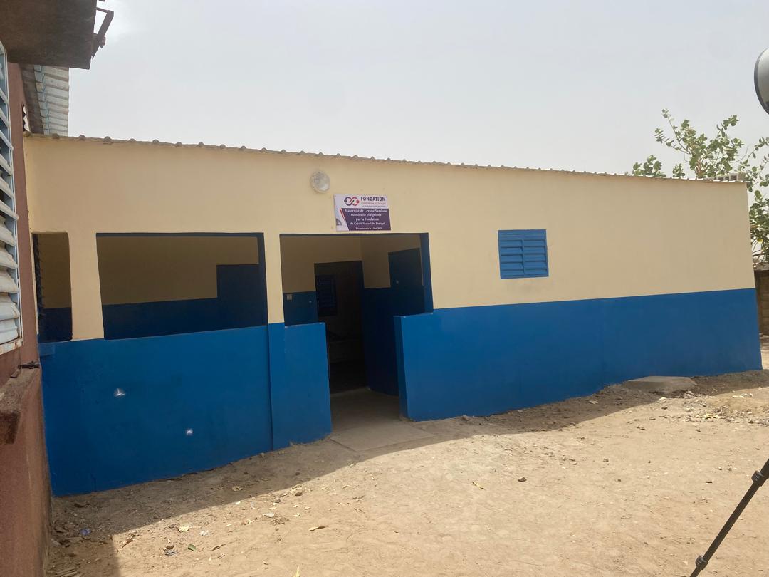 COMMUNE DE DIOSSONG:   LERANE SAMBOU ÉTRENNE SA NOUVELLE MATERNITÉ ET RÉCLAME UNE AMBULANCE ET UNE SAGE-FEMME 