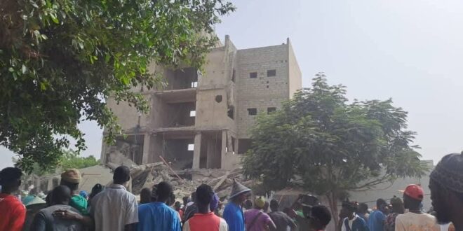Effondrement D’un Immeuble à Touba : Un Mort…